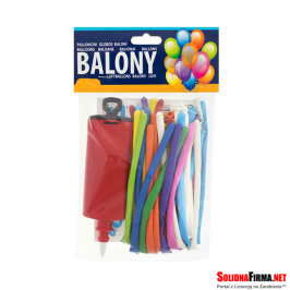 Balony do Modelowania 20 szt. + Pompka + Instrukcje | HIT!