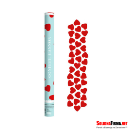 Konfetti CZERWONE SERCA - 60 cm
