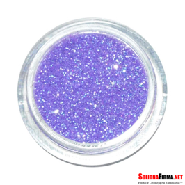 Brokat kosmetyczny fioletowy s46 - 5 ml/słoiczek