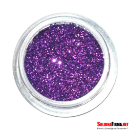 Brokat kosmetyczny fioletowy s28 - 5 ml/słoiczek
