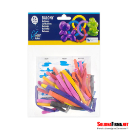 Balony do modelowania - 10 sztuk + Instrukcja Modelowania