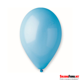 Balony okrągłe - Gemar – Pastelowe Błękitne - 12 cali - 100 sztuk