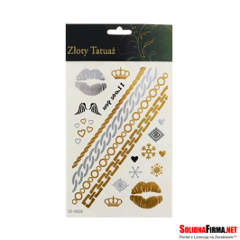 Tatuaże Metaliczne – Flash Tatoo – Zestaw II