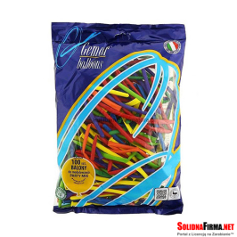 Balony do modelowania Gemar - Party Mix 260 - 100 sztuk
