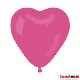 Balony Serce Duże - Gemar – Różowe - 50 sztuk