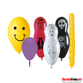 Balony "Funny, funny" - 6 sztuk