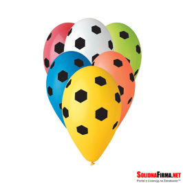 Balony "Piłka nożna" - 5 sztuk