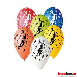 Balony "Piłkarze" - 5 sztuk