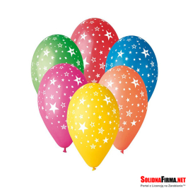 Balony "Gwiazdki" - 5 sztuk