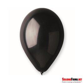 Balony G90 - Czarne - pastelowe - 10" - 100 sztuk
