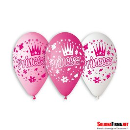 Balony Premium Księżniczka - 5 szt.