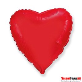 Balon foliowy 18" FX - Serce Czerwone