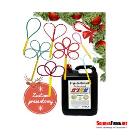 Gotowy Zestaw Prezentowy - Wielki Zestaw Bańkowej Zabawy - opakowanie świąteczne gratis