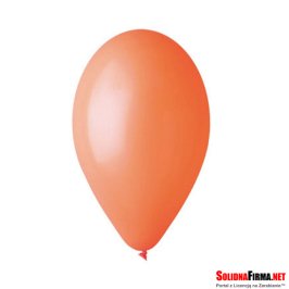 Balon Pastel 10" - pomarańczowy / 100 sztuk