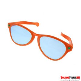 Okulary - Jumbo, pomarańczowe