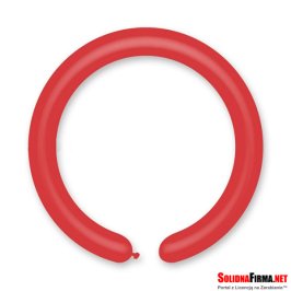 Balony do Modelowania - Gemar - Czerwone - 260 - (100 szt.)