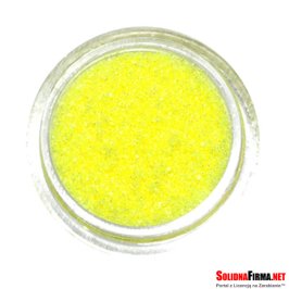 Brokat kosmetyczny żółty s34 - 5 ml/słoiczek