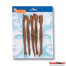 Przybory do modelowania w glinie i innych masach plastycznych - JOVI - 5 sztuk