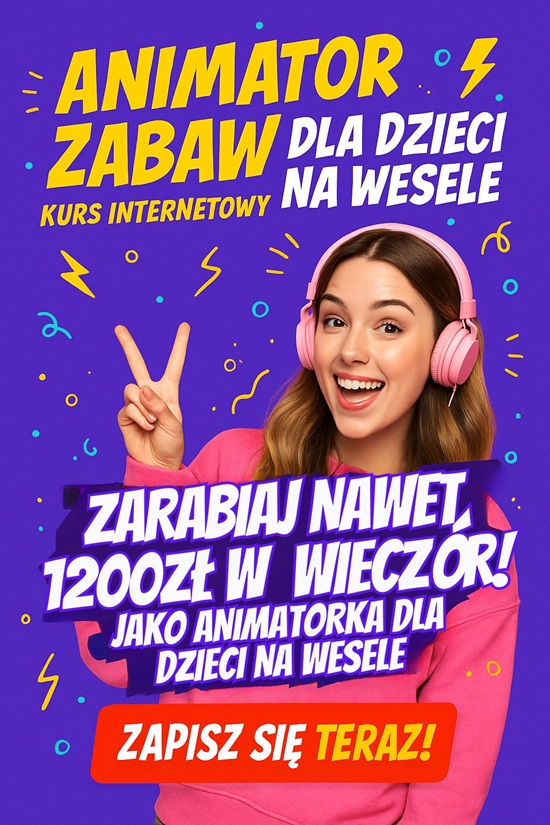 Kurs Animatora Zabaw na Wesele - KursAnimatora.pl